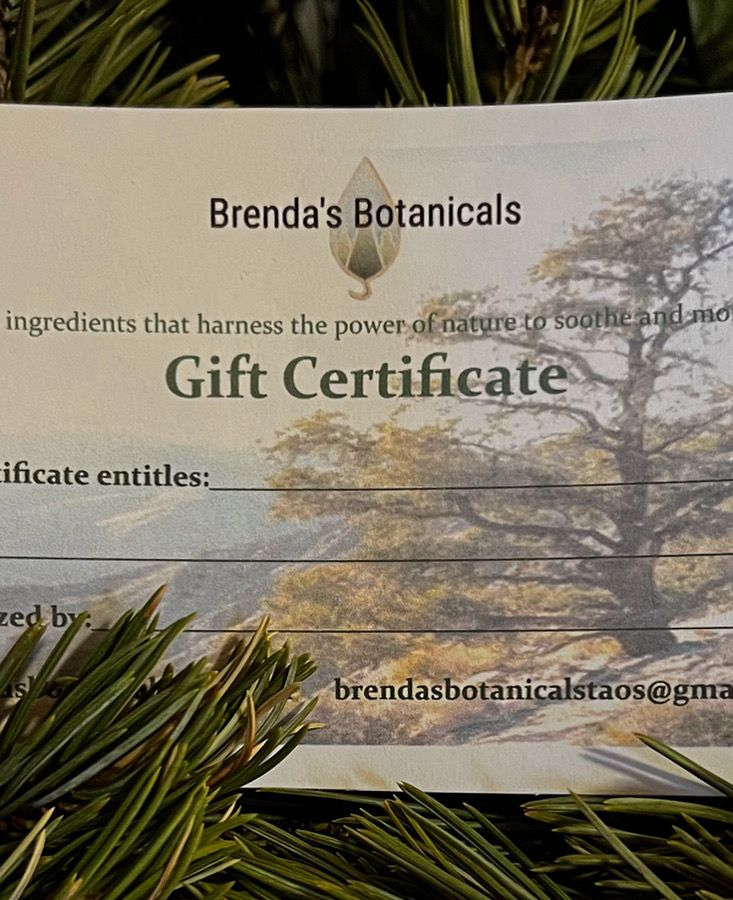 Massage Gift Certificate