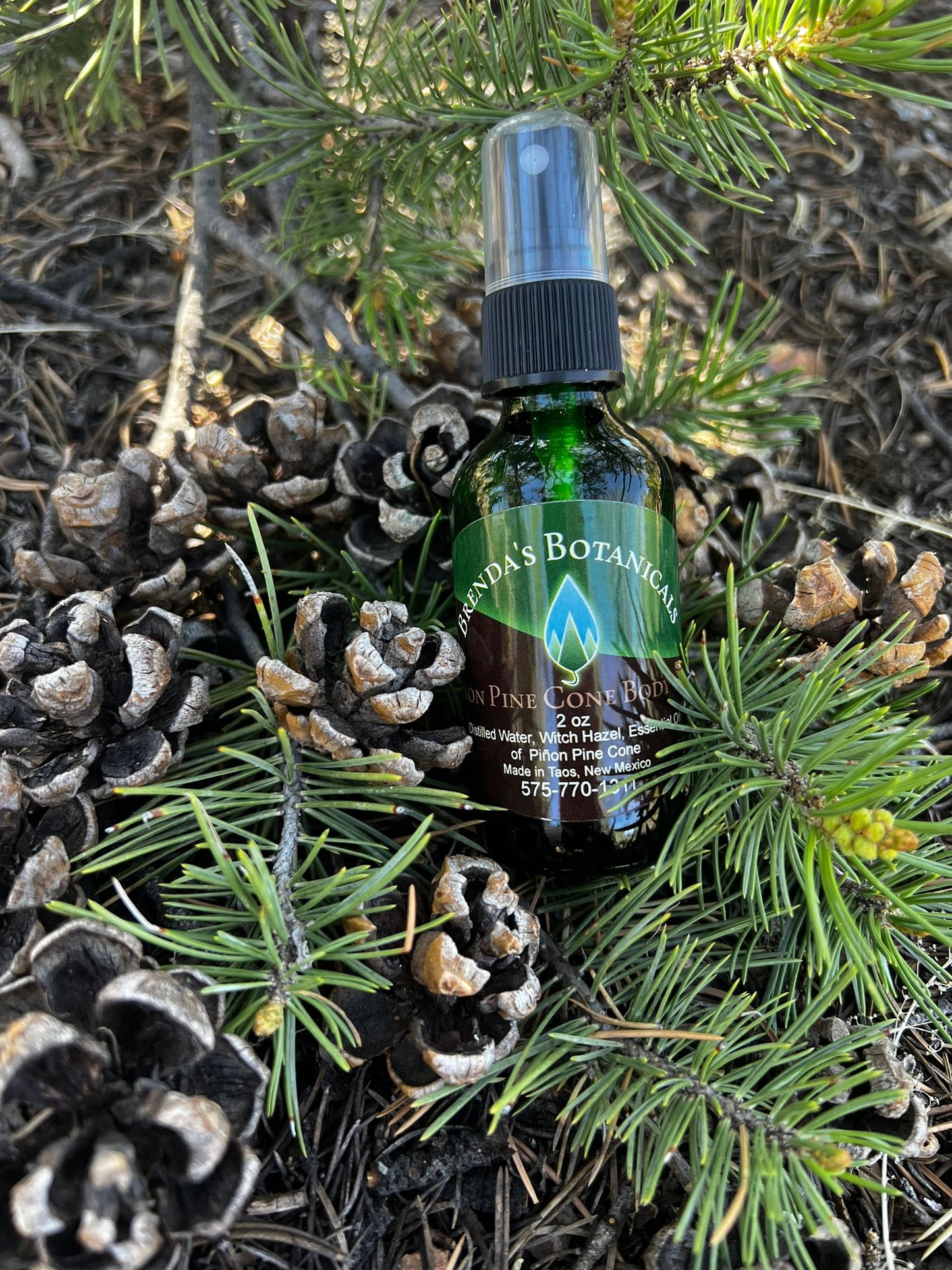 Piñon pine cone body mist