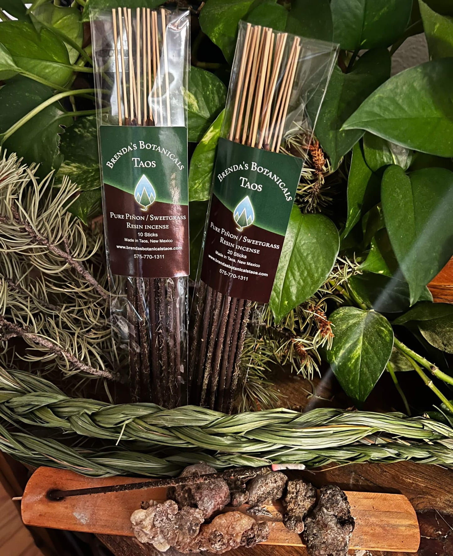 Piñón & Sweetgrass Incense