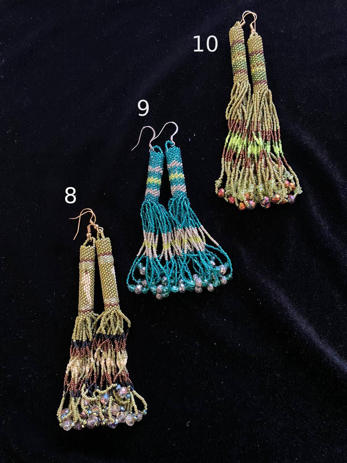 Peyote stitch Beaded Earrings