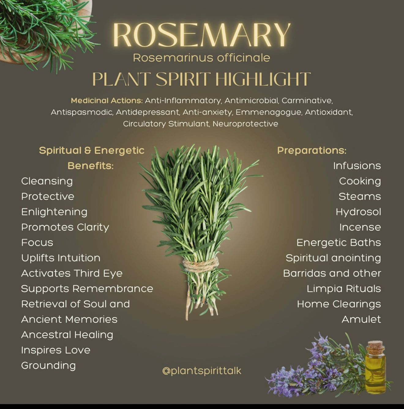 Piñon/Rosemary incense