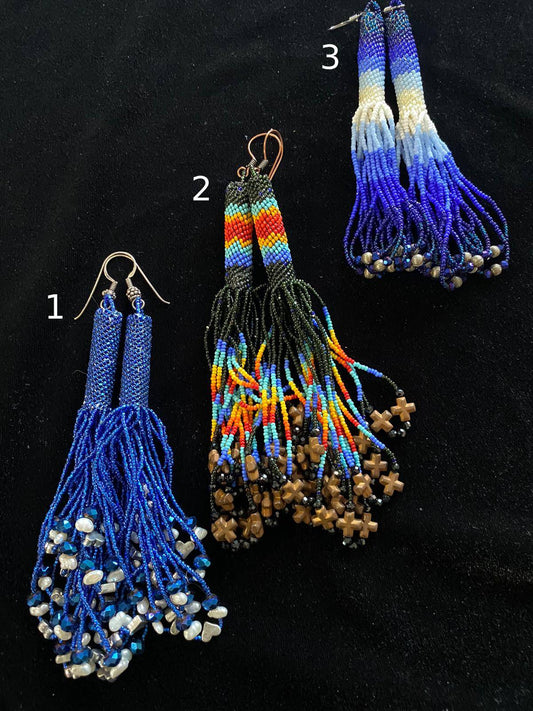 Peyote stitch Beaded Earrings